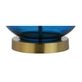 thumbnail image 7 of JONATHAN Y Lavelle 25" Glass LED Table Lamp, Cobalt Blue/Brass Gold (Set of 2), JYL1068C-SET2, 7 of 7