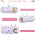 thumbnail image 4 of Túnel colgante para animales pequeños, juguetes colgantes para hámster, hamaca planeadora de azúcar, accesorios para jaula, ropa de cama para Chinchilla, 4 of 7