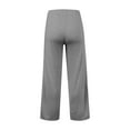 thumbnail image 7 of Hxshgdsn High Waist Sweatpants For Women With Multi Pockets Wide Leg Cargo Pants Running Workpant Dark Gray 2Xl, 7 of 7