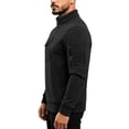 thumbnail image 4 of Mens Tactical Jacket Zipper Fleece Thermal Thicken Warm Sports Coats Long Sleeve Retro Winter Outdoor Military Outwear Black XXXL, 4 of 6