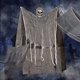 thumbnail image 5 of 35" Outdoor Hanging Ghosts Creepy Gown Poseable Skull Ghosts for Window Door Hanger Halloween Decorations, 5 of 5