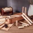 thumbnail image 6 of 38pcs Hollow Wooden Rods 5/10/15/20cm Beech Wooden Dowel Rods Unfinished Natural Wood Craft Dowel Rods Hardwood Sticks, 6 of 6