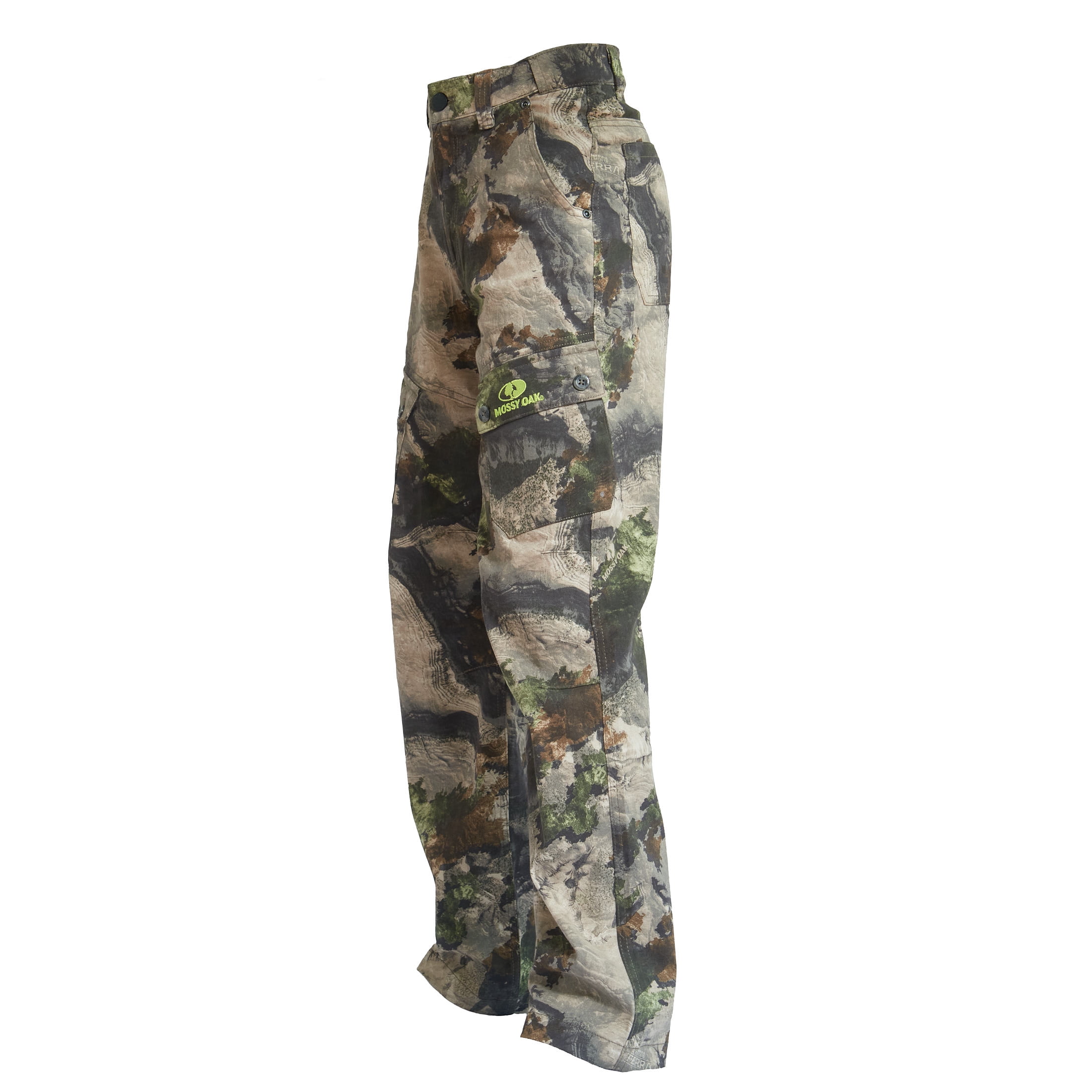Mossy Oak Youth 6-Pocket Hunting Cargo Pants, Mossy Oak Terra Gila, M