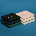 thumbnail image 1 of Plateau Carré en Velours pour Bijoux Porte-Lunettes pour la Maison Magasins Garde-Robe Commode Magasins Garde-Robe Kaki G, 1 of 8