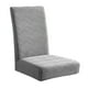 thumbnail image 1 of Funda Elástica para Silla Baoblaze Protector para Comedor Gris-Plata, 1 of 8