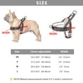 thumbnail image 2 of Beirui No Pull Plush Padded Dog Harness Reflective Front Leading Pet Walking Vest XS-L, 2 of 10
