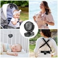 thumbnail image 4 of Ventilador portátil para cochecito Momcozy con clip, 4 velocidades, recargable, 4 of 8