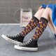 thumbnail image 5 of Balery Stars and Fox Cute Calcetines novedosos Calcetines deportivos Calcetines hasta la rodilla Calcetines de algodón Calcetines originales y geniales, 5 of 6