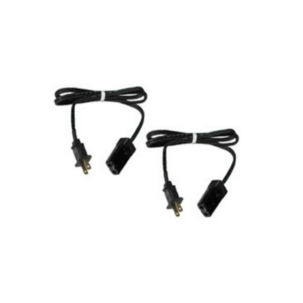 West Bend Slow Cooker Crock Pot Power Cord Replaces P19374, 2 Pack