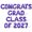 Purple, variant on Letter Balloons - CONGRATS GRAD CLASS OF 2027 16" Inch Alphabet Letters Foil Mylar Balloon Graduation Party Banner (Purple)