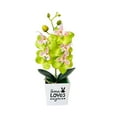 thumbnail image 2 of SPRING PARK Artificial Butterfly Orchid Flower Plants In Pot Fake Home Wedding Party Decor, 2 of 7