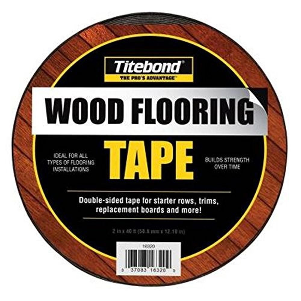 Titebond Double Sided Wood Flooring Tape 16320 2" Wide By 40' Lot Of 2 Rolls 
