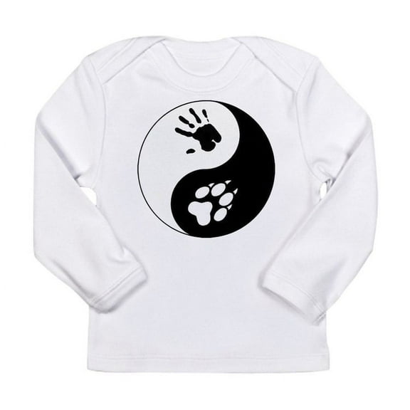 CafePress - Wolf Therian Ying Yang Long Sleeve Infant T Shirt - Long Sleeve Infant T-Shirt