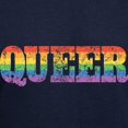 thumbnail image 3 of CafePress - Retro Queer Hoodie (Dark) - Pullover Hoodie, Classic, Comfortable Hooded Sweatshirt, 3 of 4