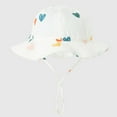 thumbnail image 4 of Zwiiyzr Infant Bucket Hat Wide Brim Baby Summer Sun Protection Floppy Fashion Print Sun-hat Outdoor Cute Sunscreen A 3-12 Months, 4 of 4