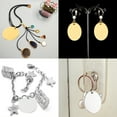 thumbnail image 6 of 30mm Steel Disc, 6pcs Stainless Steel Stamping Blanks Tags for Laser Engraving Stamping Jewelry Making,Rose Gold, 6 of 6