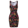 thumbnail image 1 of FashionOutfit Women's Floral Print Stretchy Mini Dress, 1 of 4
