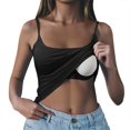 thumbnail image 1 of Hiiyo Women's Padded Camisole with Adjustable Strap Square Neck Tank Top, Sizes S-XXL, 1 of 4
