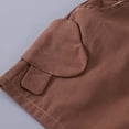 thumbnail image 6 of Afuyipoi Boys 2PC Summer Outfit Sets (0-6 Years), Moisture-Wicking Summer Wear Toddler Photo & Outing Outfit Active Play & Indoor Casual Wear Summer Print Shirt & Pocket Shorts Set Beige 5, 6 of 9