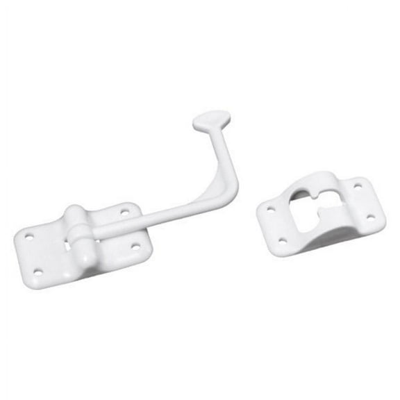 RV Designer E250 Plastic 90° T-Style Entry Door Holder - White