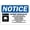 Warning Sign 1, variant on Notice Use/Possession Of Alcohol/Drugs/Firearms On Company Property - 8"x12" Prohibition Security Metal Sign, Business Safety Decor