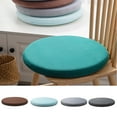 thumbnail image 2 of CAROOTU Round Memory Foam Cushion Comfortable Breathable Padded Stool Cover Washable Mat for Home Bedroom, 2 of 7