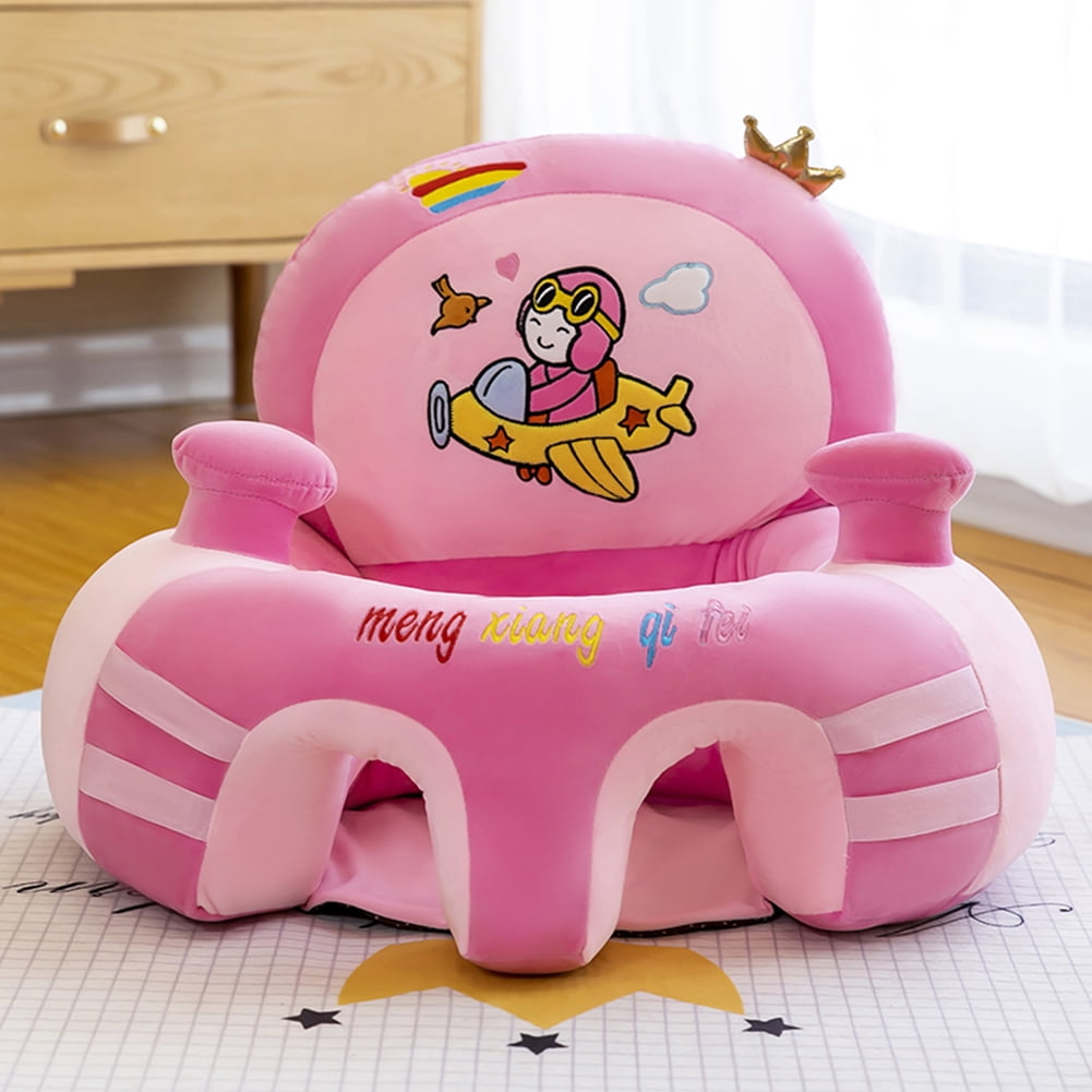 Akloker Soft Baby Floor Seat Cartoon Infant Learning Sit Sofa