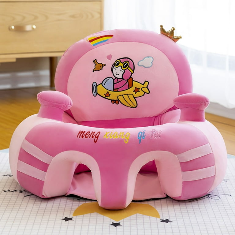 Akloker Soft Baby Floor Seat Cartoon Infant Learning Sit Sofa