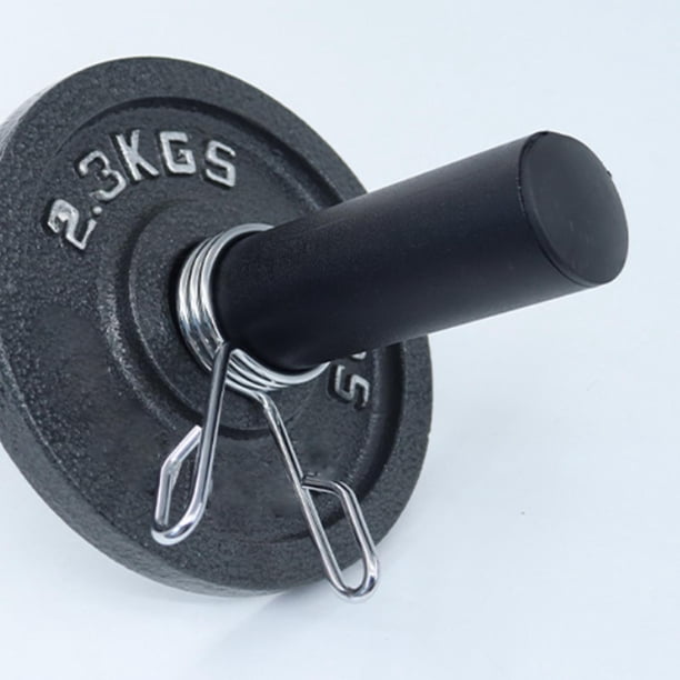 Accesorios para pasadores de pesas reforzados, piezas de barra de fitness portátil de acero diámetro 08 cm