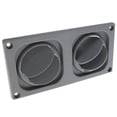thumbnail image 1 of S SERENABLE Grille d'Aération Ronde Réglable pour Plafond, Vis de Ventilation RV, Ouverture/fermeture, Gris, 1 of 8
