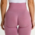 thumbnail image 6 of Sngxgn High Waist Yoga Pants Yoga Pants Tummy Control Workout Running Stretch Yoga Leggings(Pink,M), 6 of 6