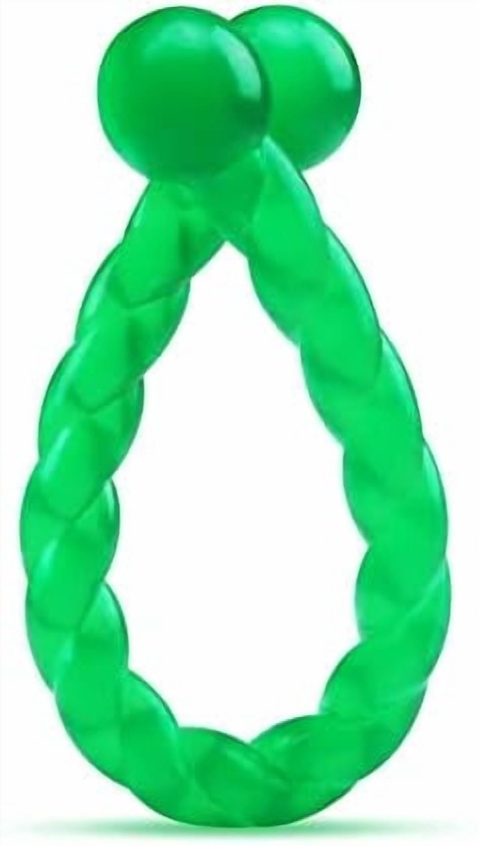 Dog Chew Toys 19'' Long for Medium/Large Dogs Aggressive Chewers, Rubber Dog Rope Toys Knot Teething Toys Almost Indestructible