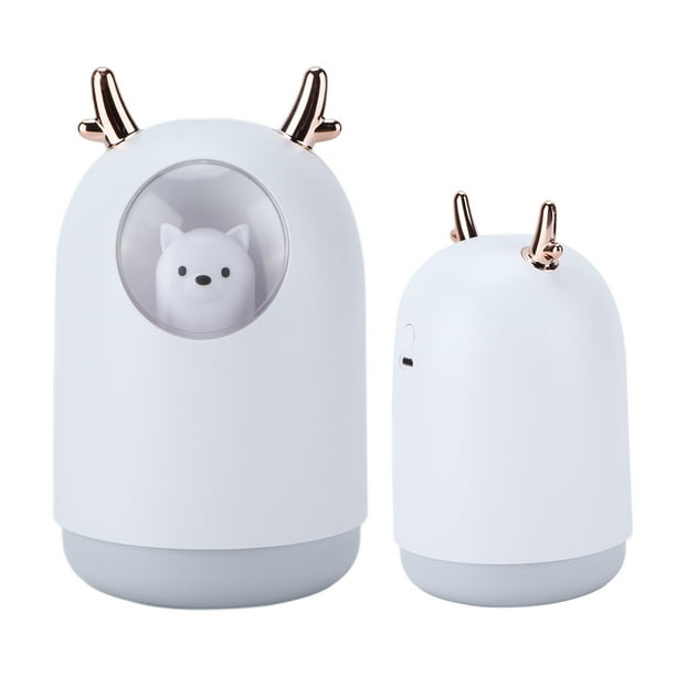 Humidificadores pequeños 300ml Humidificadores de escritorio USB Mini Home Dormitorio Mute Pequeño escritorio Cute Pet Air Spray Humidificador ANGGREK Otros