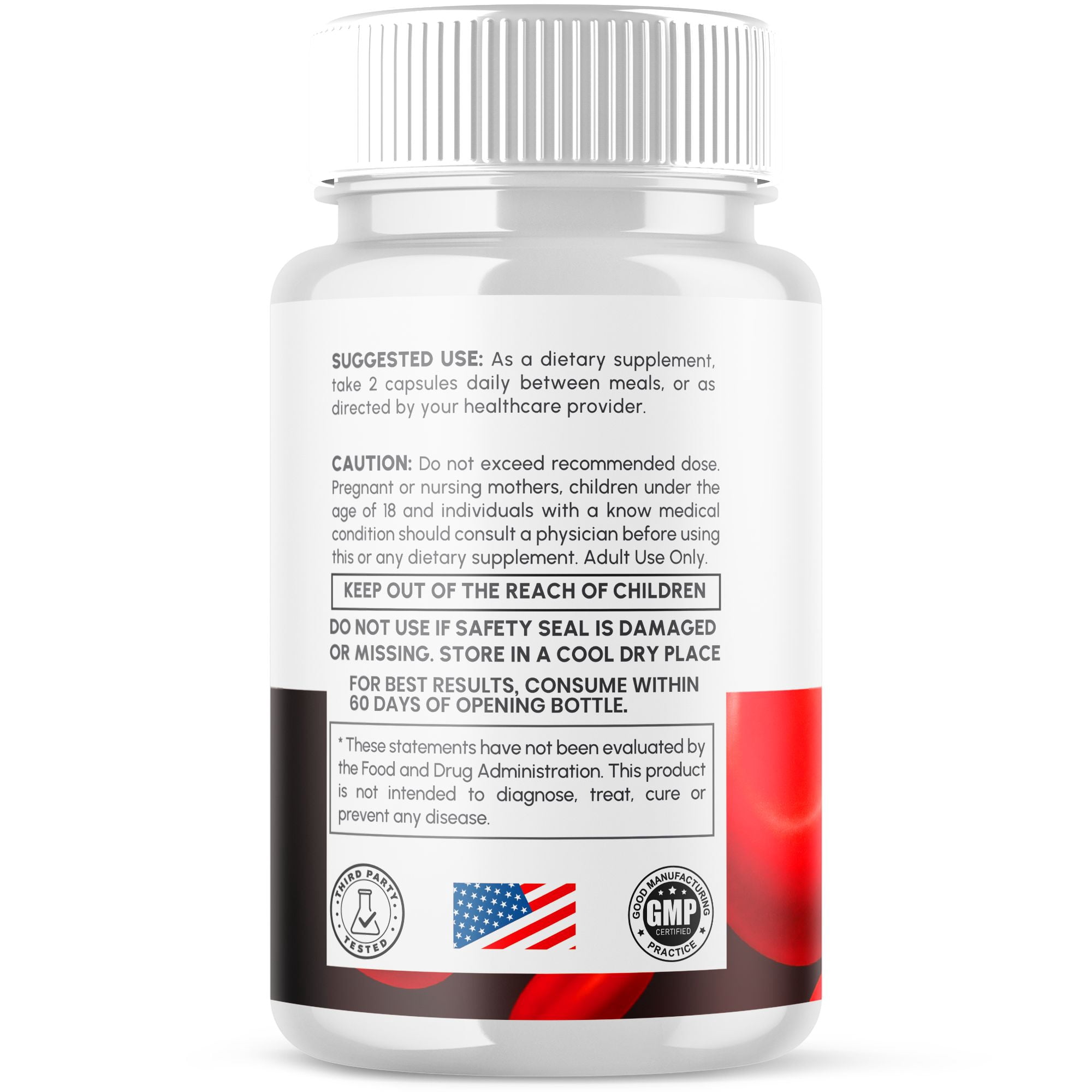 Bloodpril Advanced Formula Blood Support for Health and Wellness Blood Pril 120 Capsules