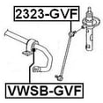 thumbnail image 2 of Febest FRONT STABILIZER LINK / SWAY BAR LINK # 2323-GVF OEM 1K0411315K, 2 of 2