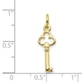 thumbnail image 3 of 10k Solid Key Charm, 3 of 3
