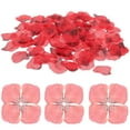 Dytern Wedding 20 Packs of Wedding Silk Cloth Rose Petals Fake Rose