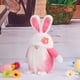 thumbnail image 1 of Xihbxyly Muñeco de Conejo de Pascua, Gnomo Decorativo Sin Rostro, Elfo Guardián de La Suerte, Decoración Primaveral para El Hogar, Dulces Vibras Románticas, Decoración para Sala de Estar y Dormitorio, 1 of 2