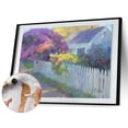 thumbnail image 3 of Kit de pintura por números DIY jardín mano aceite arte imagen artesanía hogar pared decoración (2) FLhrweasw Nuevo, 3 of 9