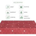 thumbnail image 6 of 60x84 Inch Valentine''s Day Rectangle Tablecloth Argyle Decoration Love Table Cloth Washable Durable Table Cover for Kitchen Birthday Wedding Valentine Party Decor, 6 of 7
