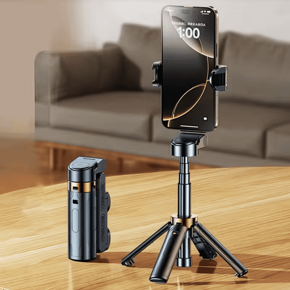 FANGTUOSI Super mini selfie stick portable phone holder tripod multifunctional integrated design Bluetooth remote control