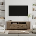 thumbnail image 5 of Simpli Home Lev SOLID WOOD 72 inch Wide Contemporary TV Media Stand in Smoky Brown For TVs up to 80 inches, 5 of 13