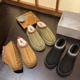 thumbnail image 5 of Cyiecw Womens Slippers,Platform Slippers,Fur Fleece Lined Slippers,House Slippers for Woman,Indoor and Outdoor Anti-Slip Boot for Cold Winters, 5 of 6