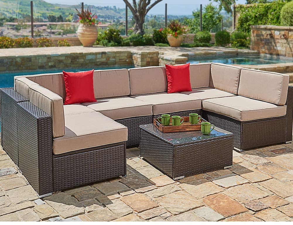 wicker furniture replacement cushions walmart