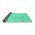 thumbnail image 2 of Ahgly Company Indoor Rectangle Oriental Turquoise Blue Traditional Area Rugs, 5' x 8', 2 of 4