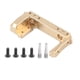 thumbnail image 1 of Parachoques coche piezas repuesto latón parachoques delantero montaje Servo montaje Control remoto modelo accesorio apto para Axial SCX10II RC coche Unbranded 2720200032511, 1 of 8