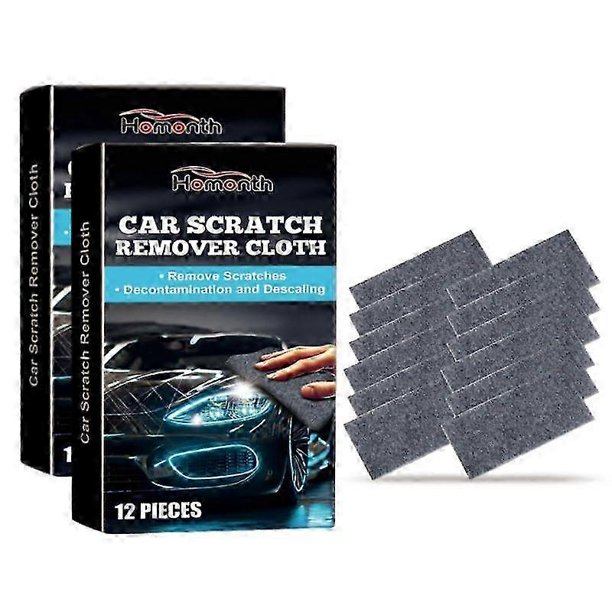 Paño mágico nano de 12/24/36 piezas que repara fácilmente los rayones de pintura y los rayones del automóvil Paño brillante nano para reparar fácilmente los rayones del automóvil 2 cajas