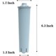 thumbnail image 2 of 6 Packs For Jura Clearyl Claris For Coffee Machines Blue Replacement Water Filter, 2 of 5