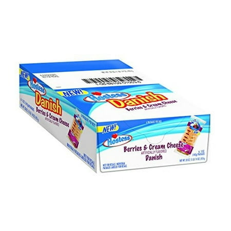 Hostess Danish Berries & Cream Cheese 5 Ounce 6 Count Hostess Danish Berries & Cream Cheese 5 Ounce 6 Count