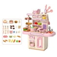 thumbnail image 1 of Electronic Pretend Kitchen Counter,   Steam Pretend Kitchen Counter Cooking  For Dinner, 1 of 8